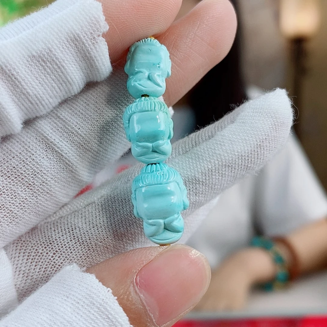 未镶嵌绿松石珠宝奇石