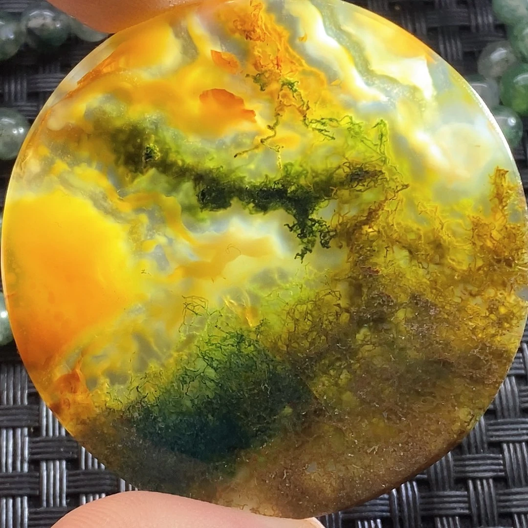 未镶嵌颈饰玛瑙/玉髓黑*子