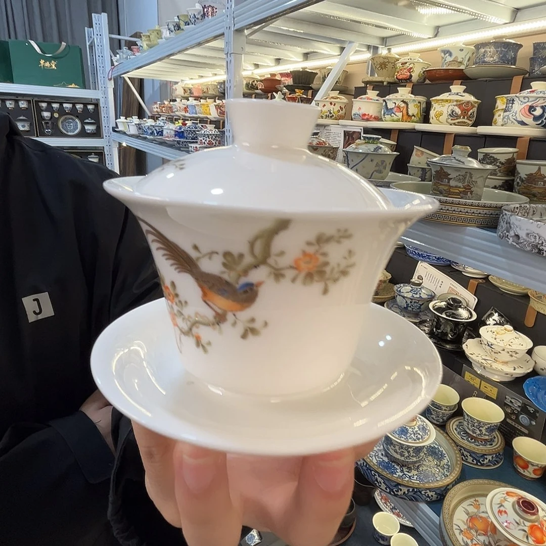 盖碗很漂亮我很喜欢