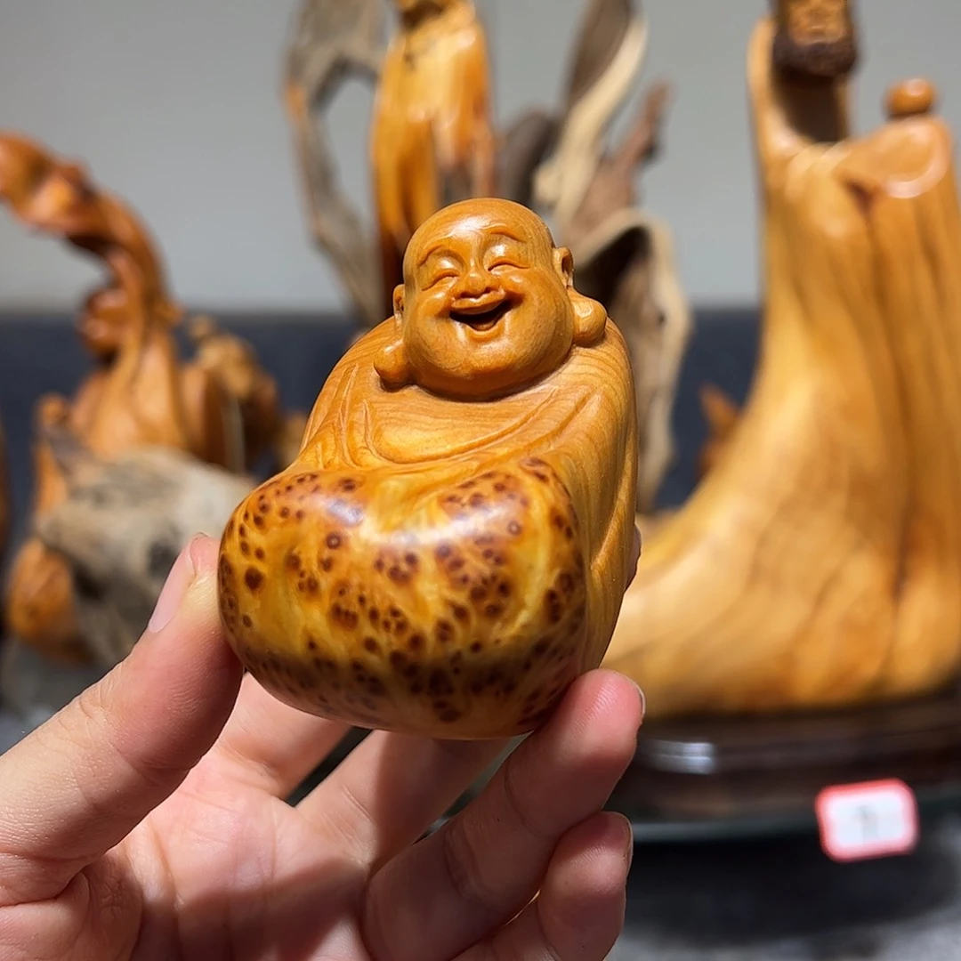柏木萧*崖柏木手把件摆件