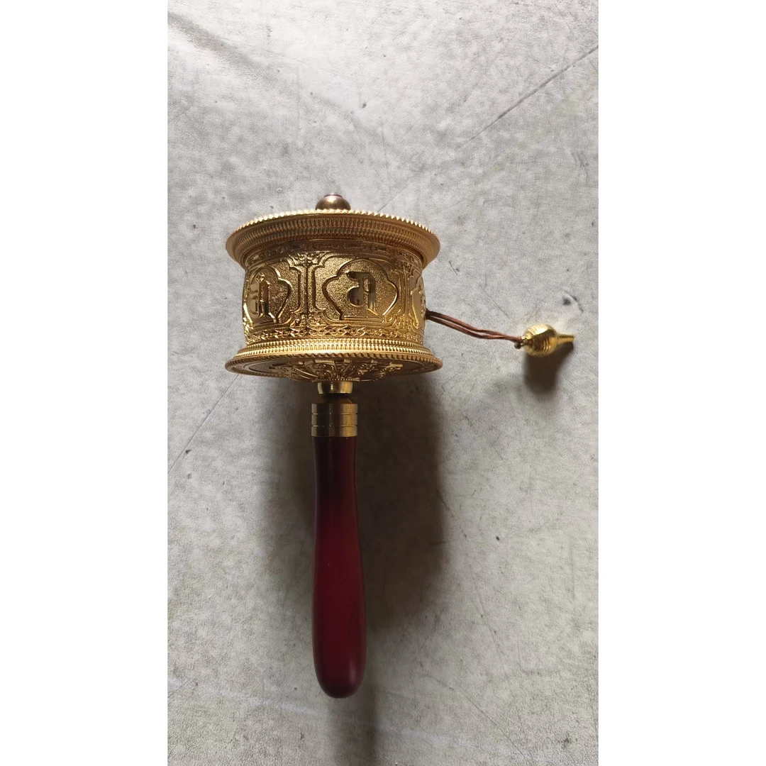 〖闪购链接〗金色转轮摆件一个