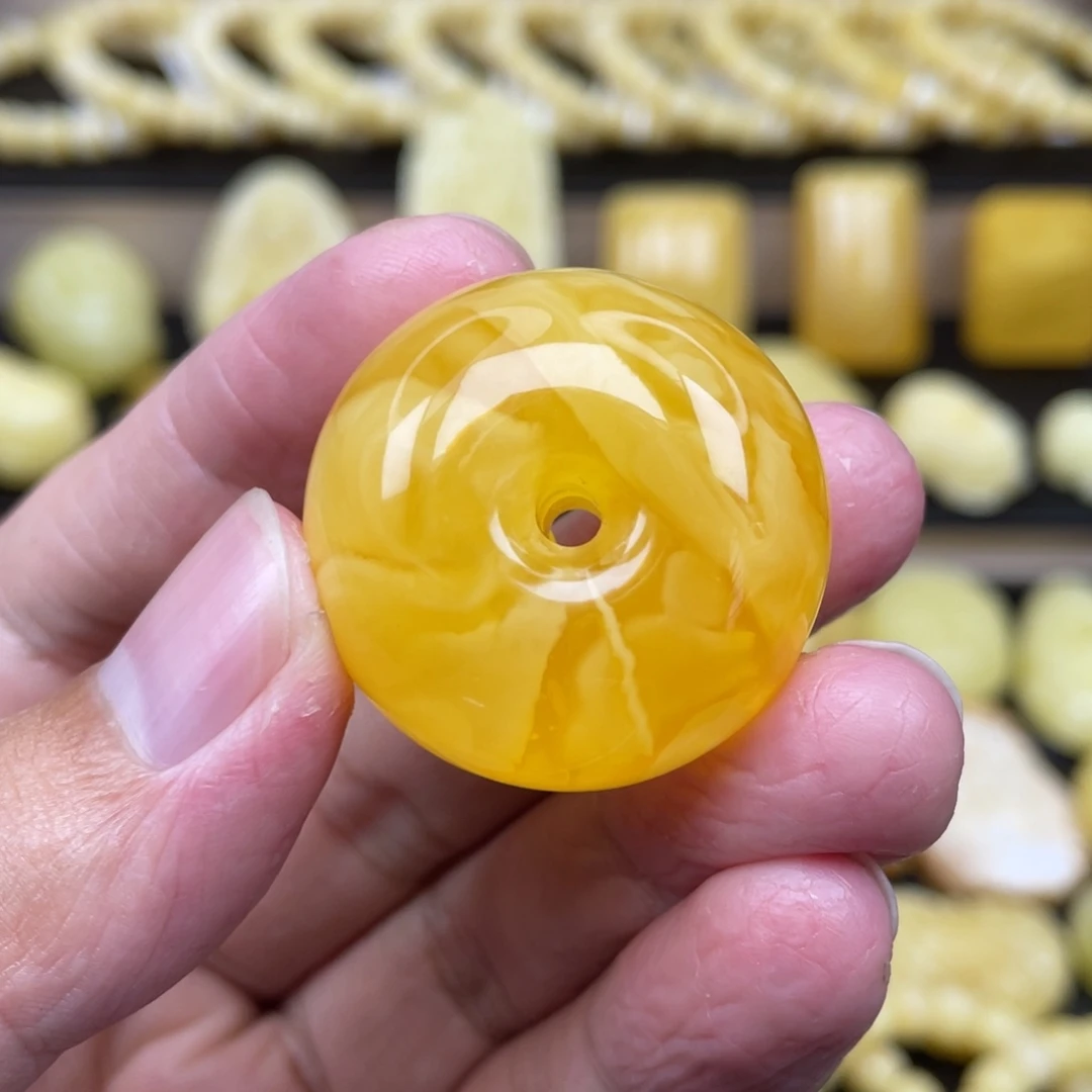琥珀未镶嵌裸石琥珀蜜蜡