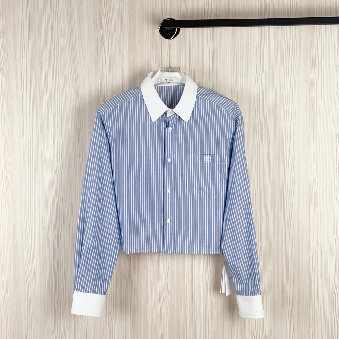 全新未使用 Celine/思琳 衬衫/40码成色直播间为准GSS18944