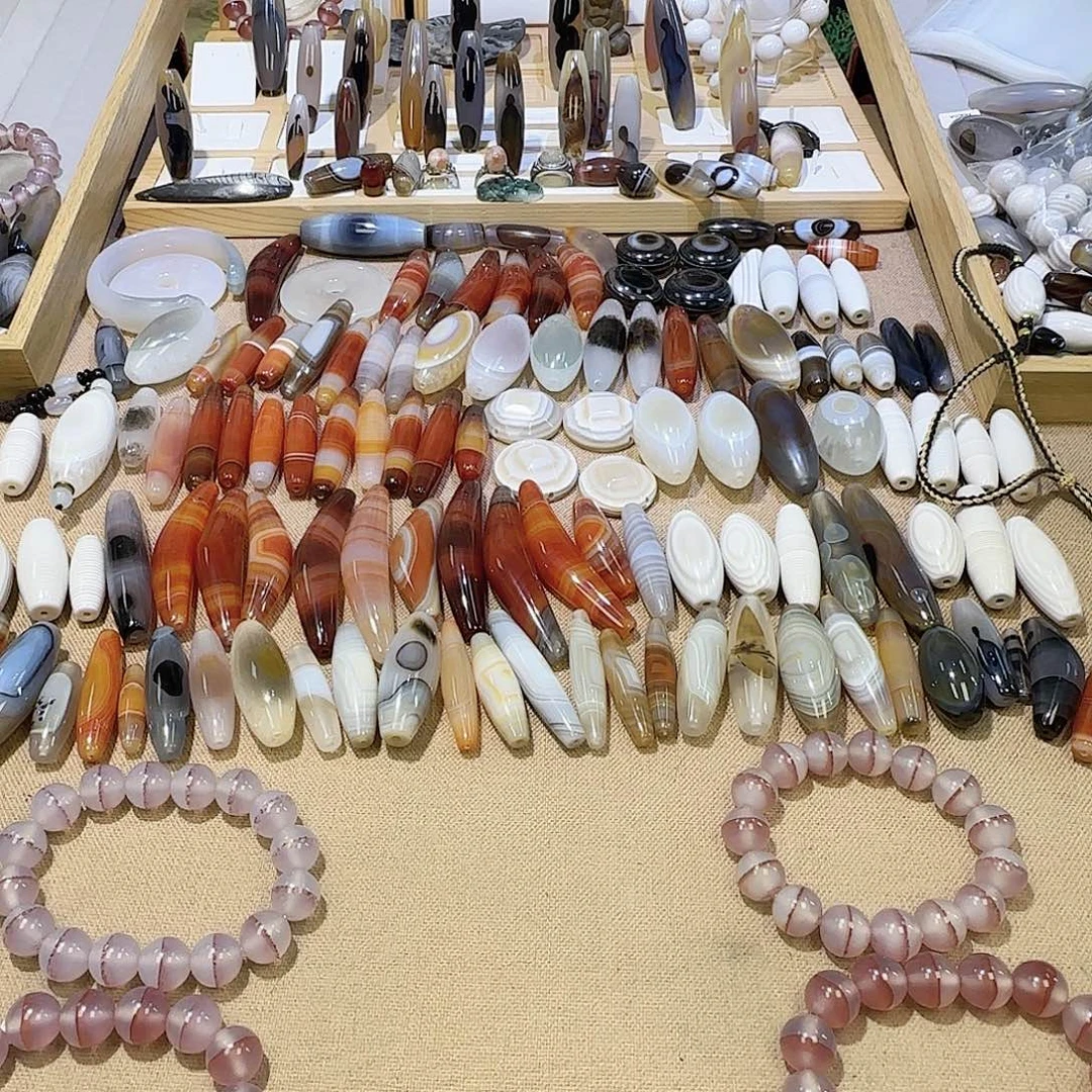 玛瑙/玉髓未镶嵌颈饰