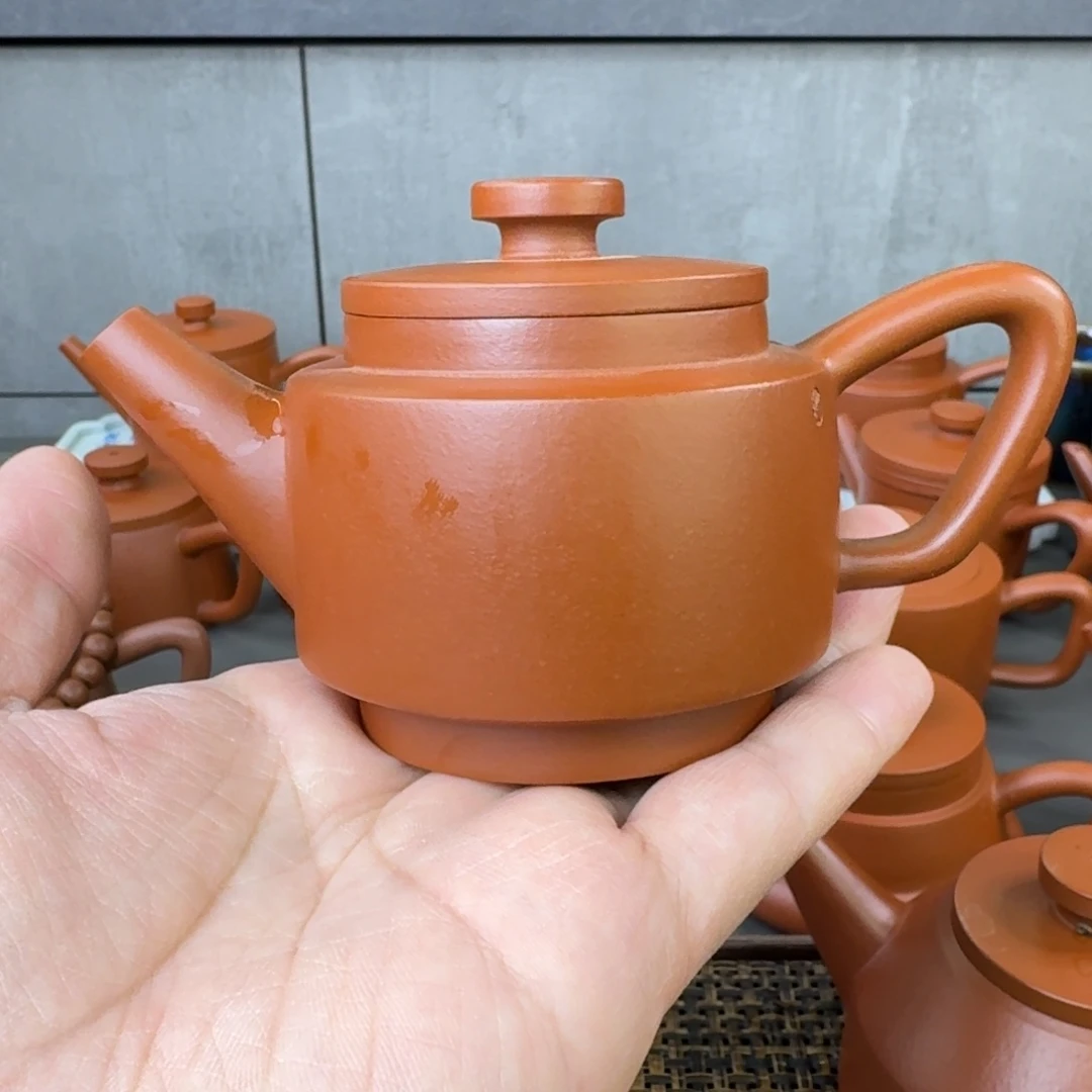 紫砂茶壶子*微瑕简八