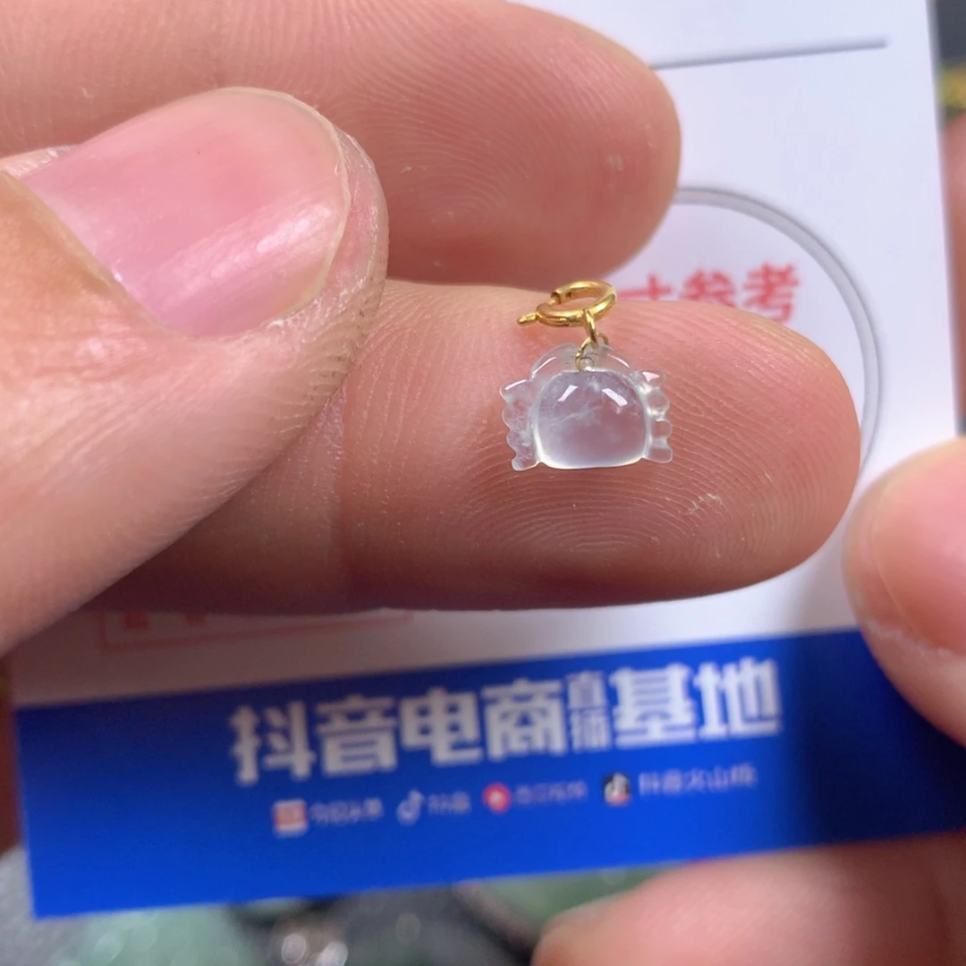 【闪购商品】翡翠颈饰18K金镶嵌翡翠