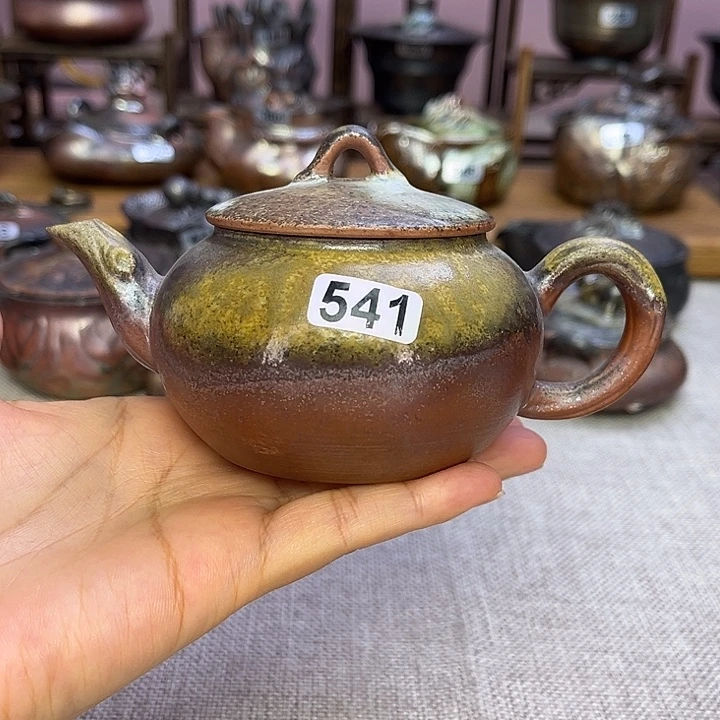 裸柴烧陶瓷手工茶器