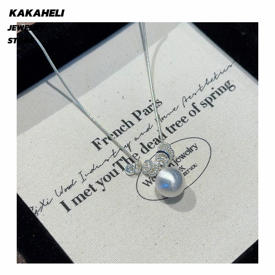 钛钢项链 东方韵味经典吊坠手工珠 KK6462
