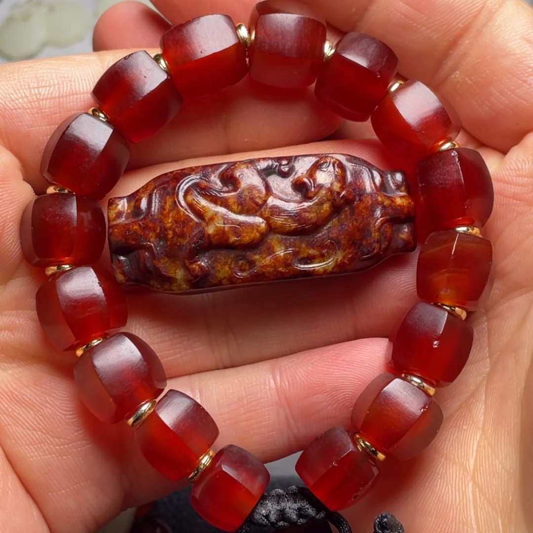 和田玉如图未镶嵌欻****哥