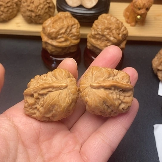 把件核桃一帆风顺