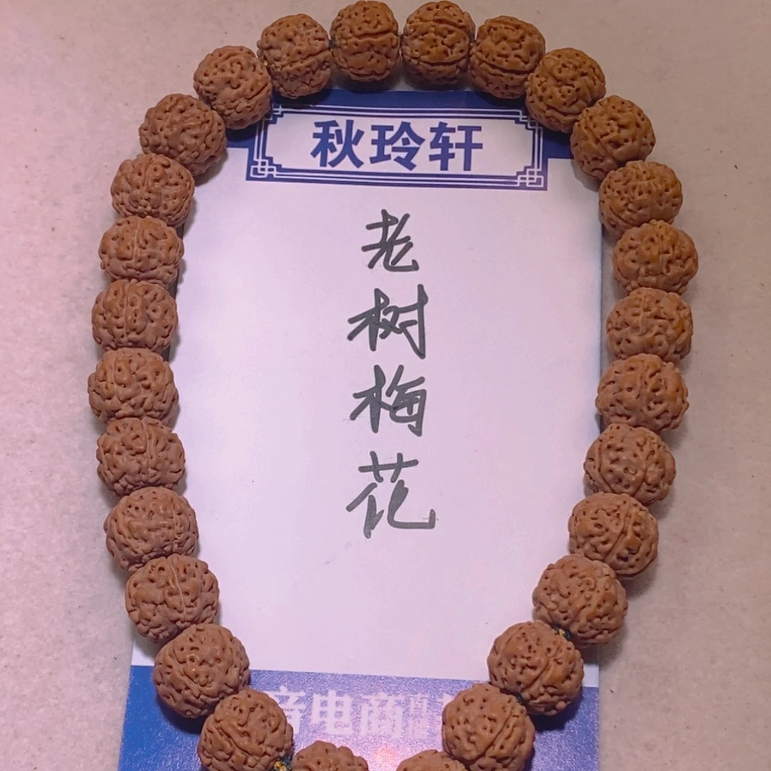 金刚菩提手串老树梅花10