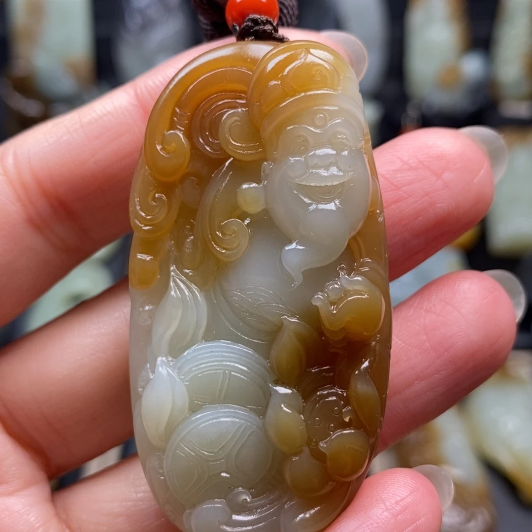 和田玉挂件未镶嵌