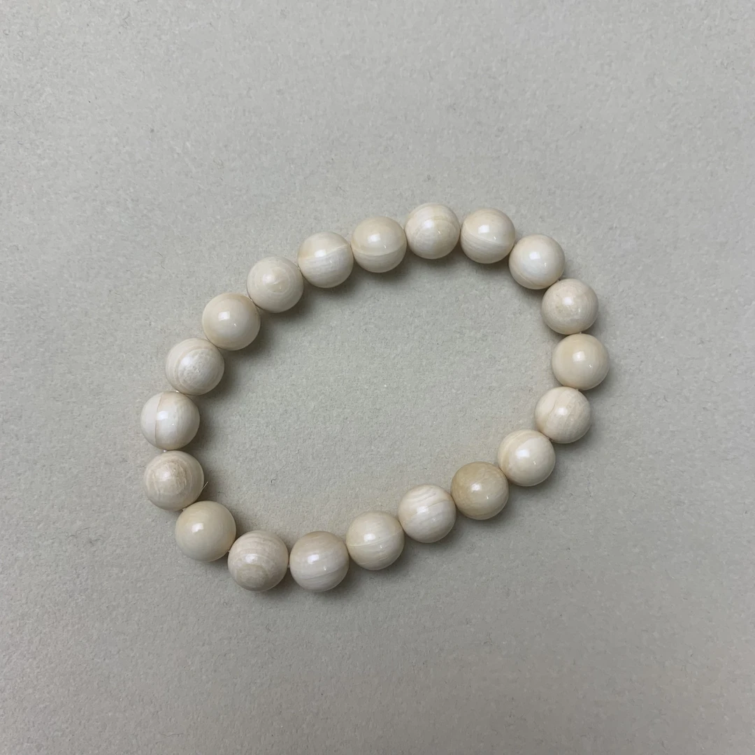 圆珠手串皮珠天然原色