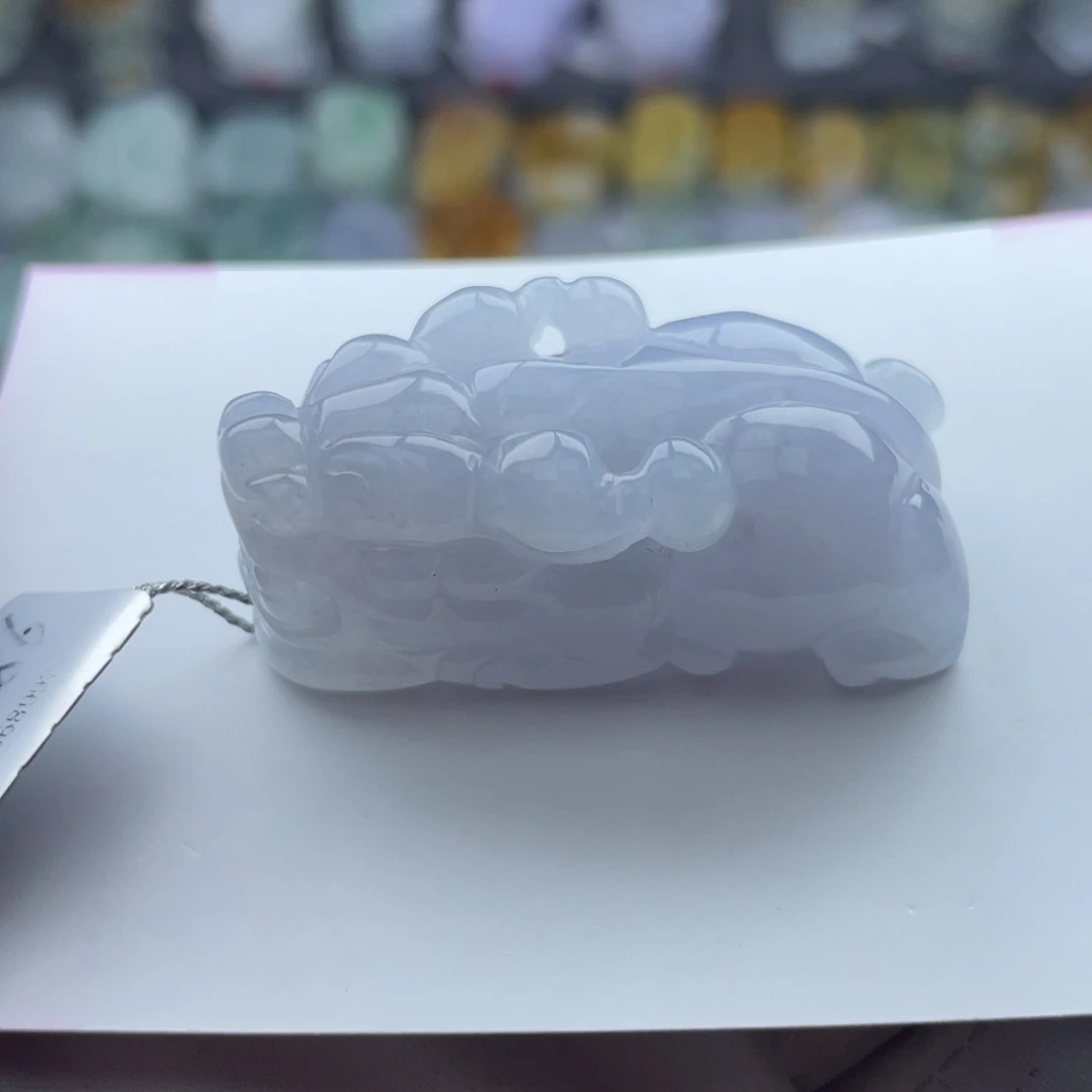 翡翠颈饰未镶嵌貔貅