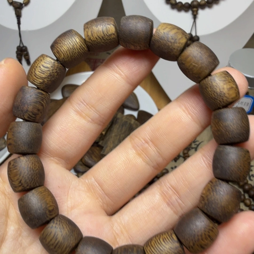 沉香沉香碎屑卡1.1鼓珠