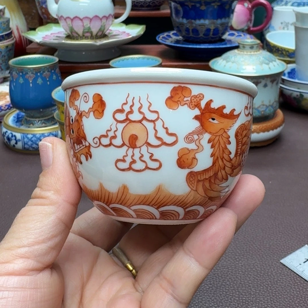 瓷片景德镇仿古手工制作精品展示