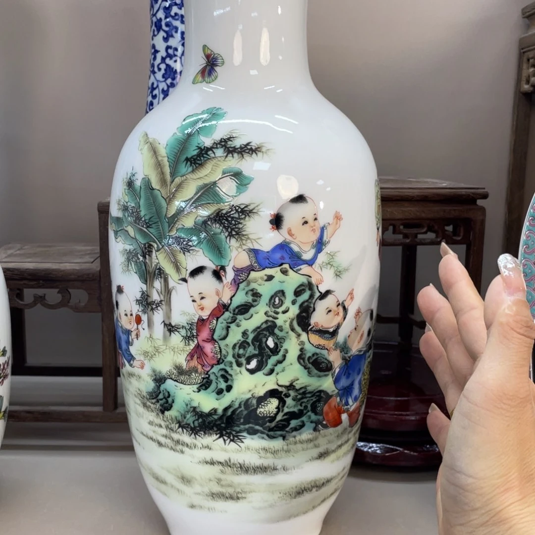 摆件景德镇陶瓷现代工艺品摆件