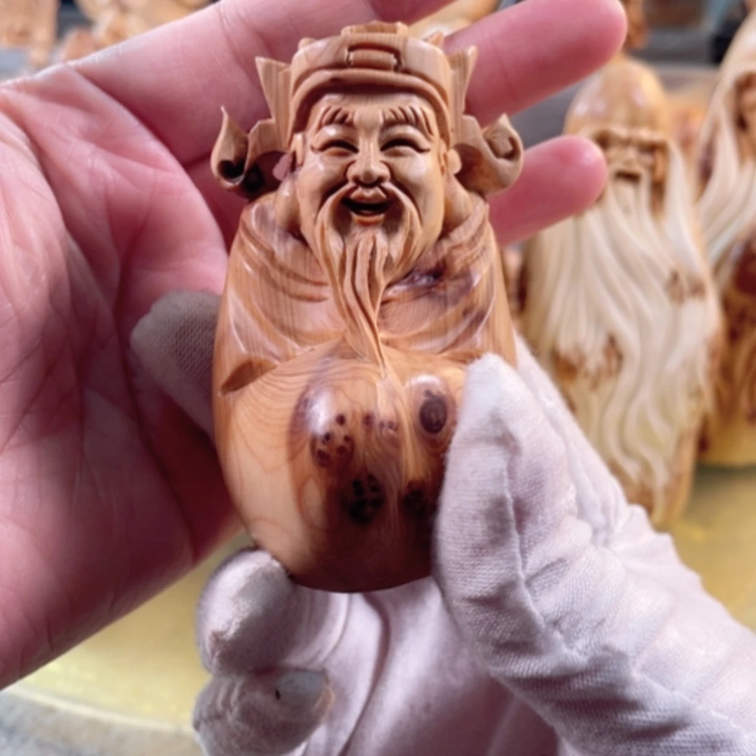 【闪购商品】柏木璟崖柏工艺品手把件
