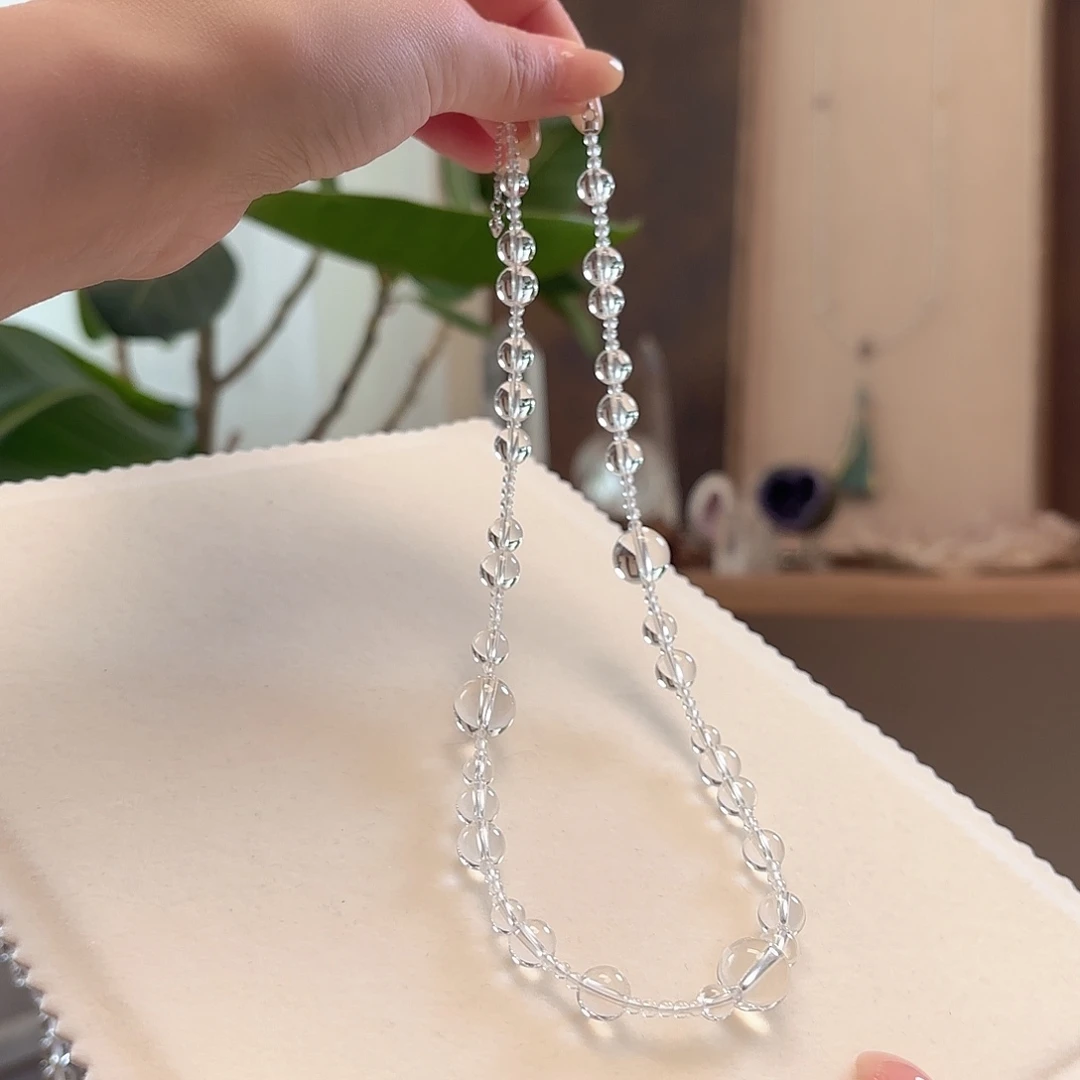 颈饰银S925镶嵌水晶设计款