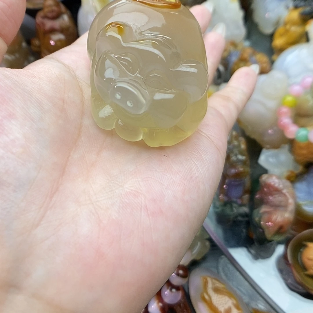 玛瑙/玉髓未镶嵌颈饰