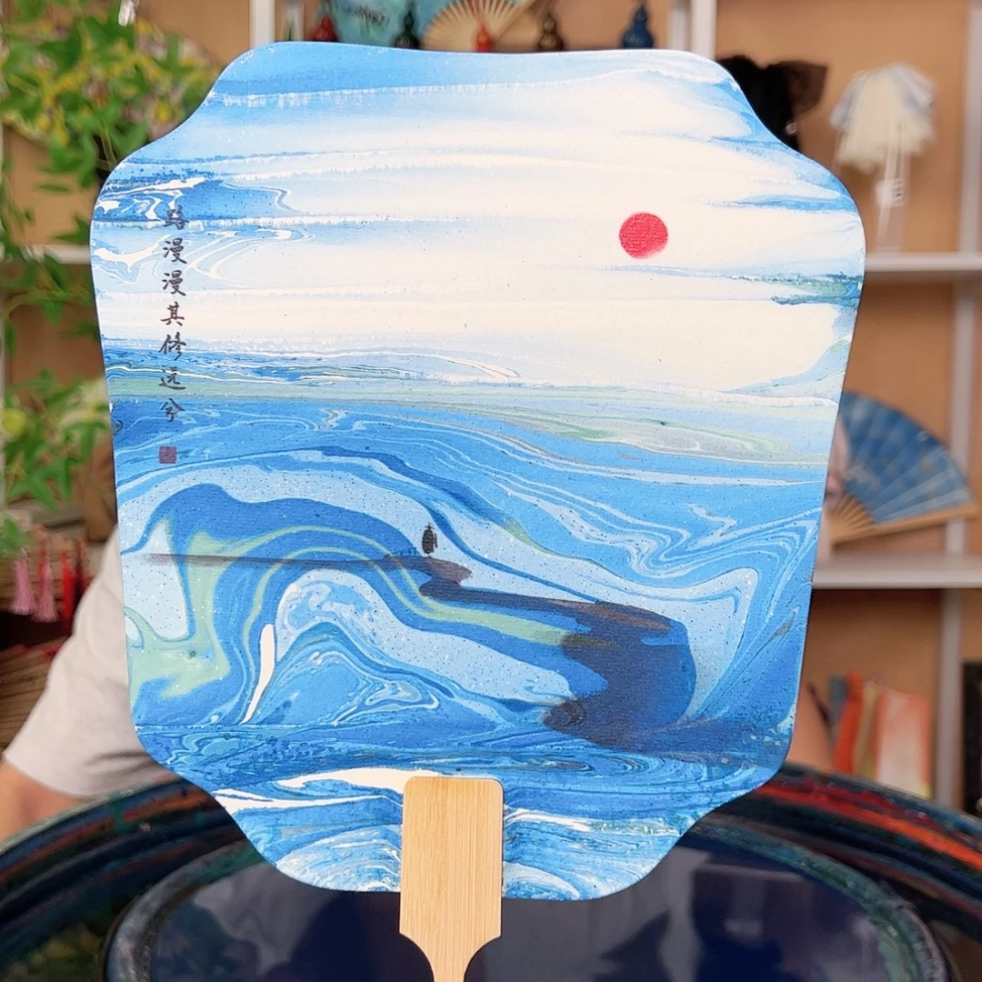 非遗漆扇 大漆制作