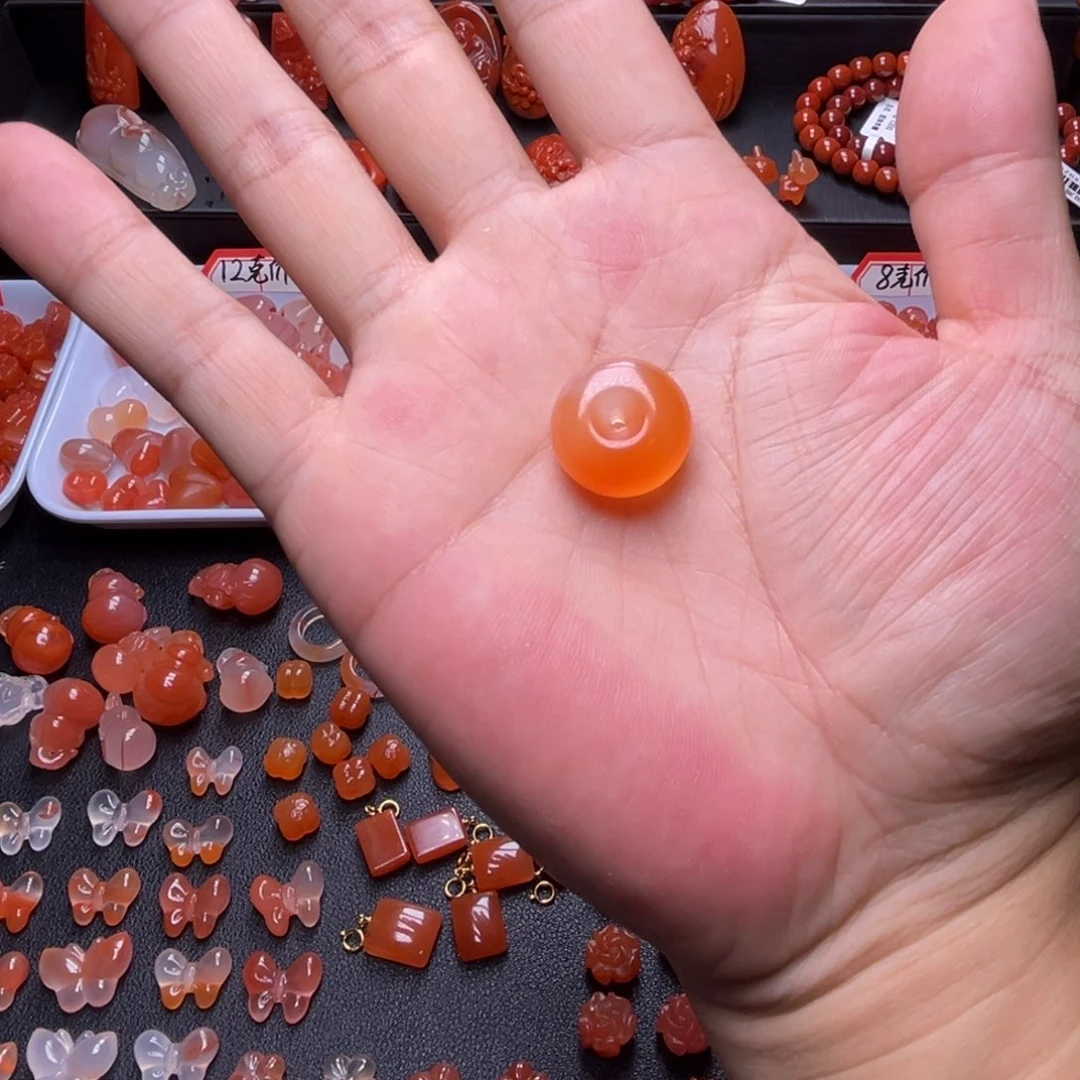 @***！南红玛瑙未镶嵌珠宝半成品