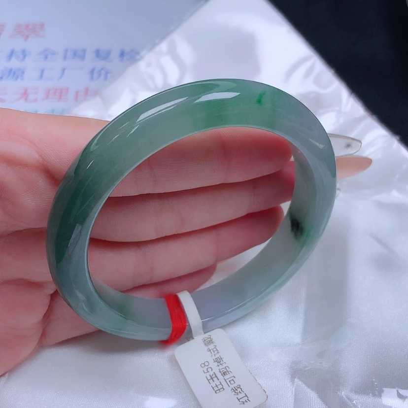 【闪购商品】未镶嵌手镯翡翠58-59圈口