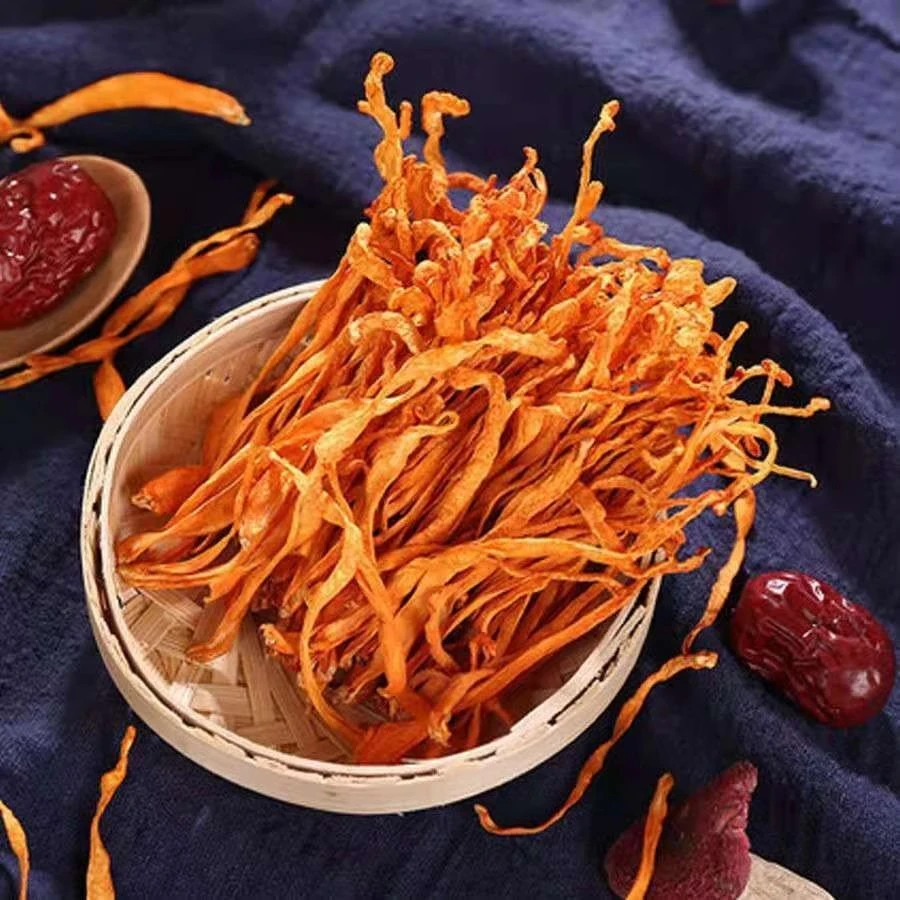 【30*3】虫草花干货农家特产冬虫草菌菇蛹虫草煲汤孢子头食用菌商用