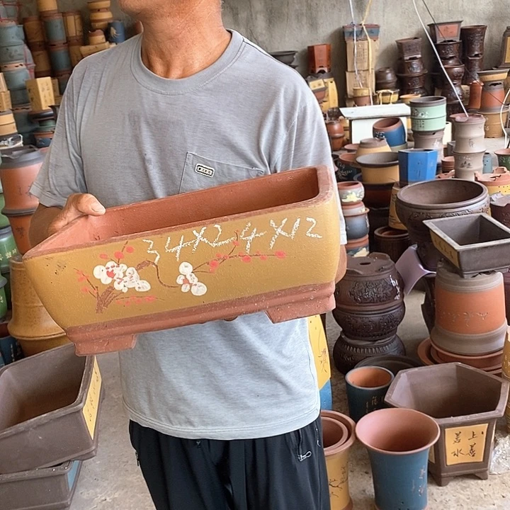 紫砂花盆紫砂花盆