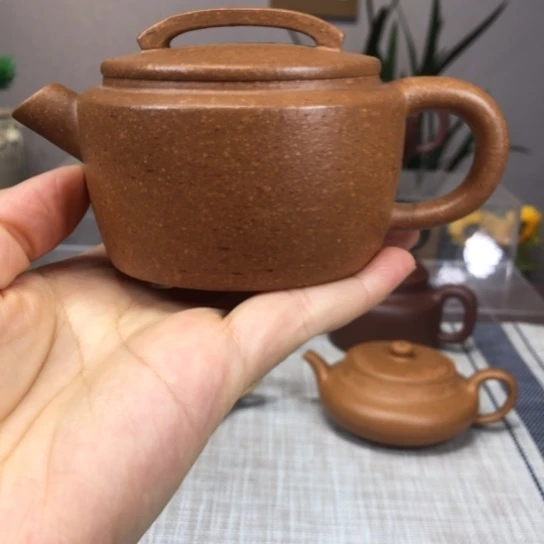 紫砂茶壶18目黄降坡泥