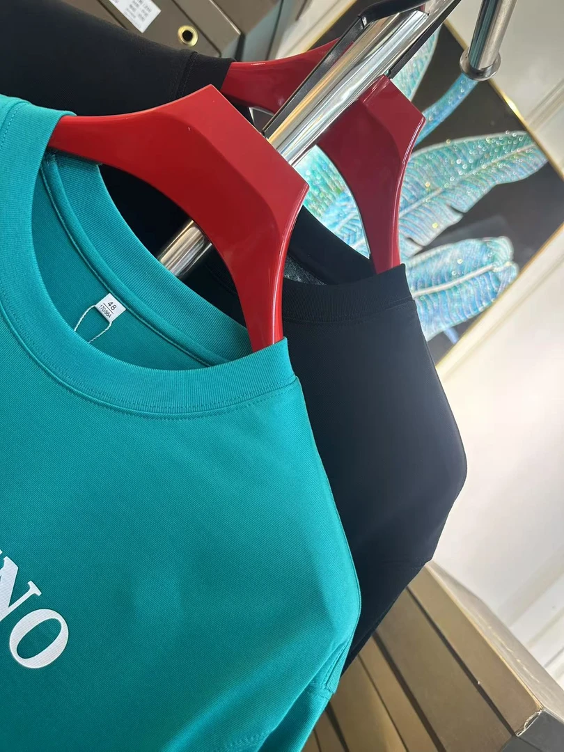 欧品男款夏季新款个性春夏潮流休闲百搭时尚圆领【阔版】短袖 5006