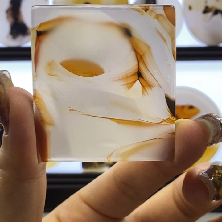 玛瑙/玉髓合金颈饰