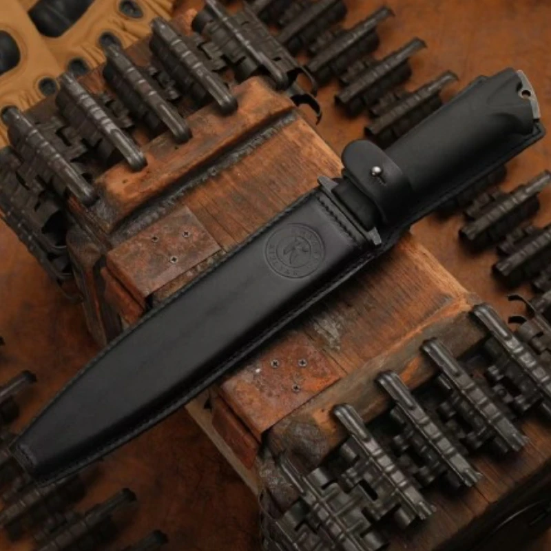 【FH2】皮质刀鞘套装 克拉通橡胶手柄