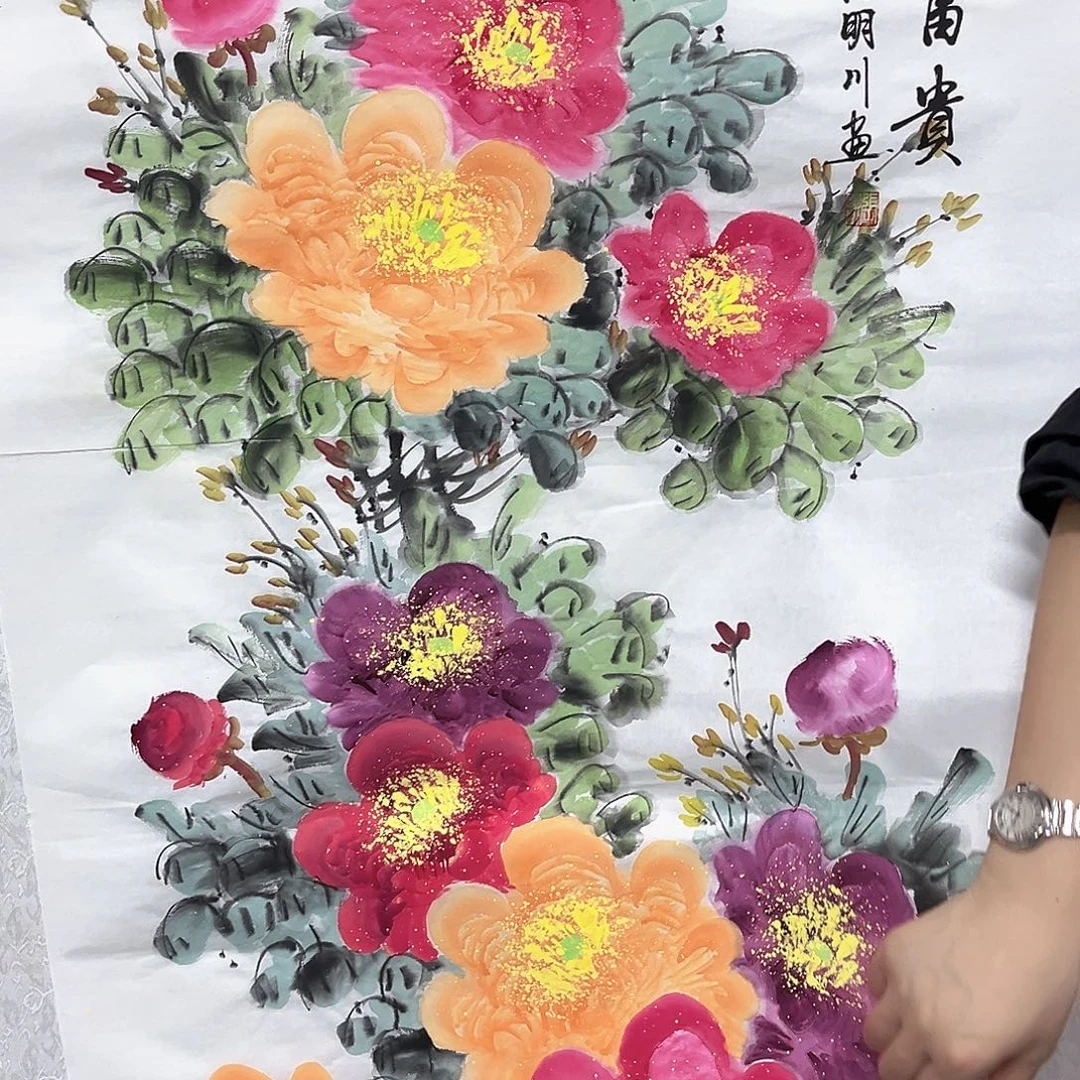 国画国画老师作品