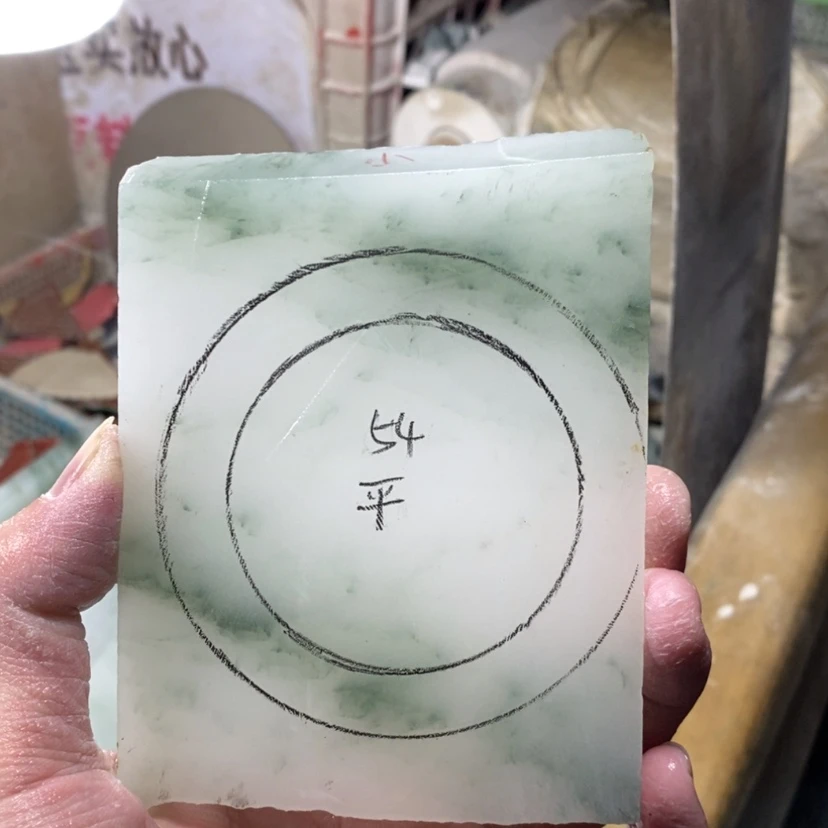 【闪购商品】石英质玉（天山翠）手镯未镶嵌F*y定制手镯