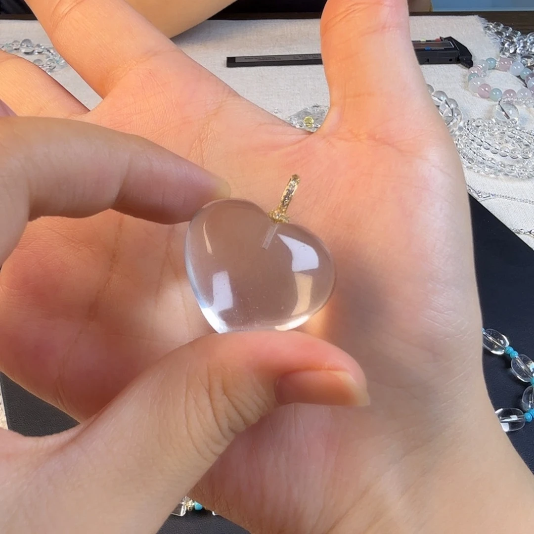 无非金属手串爱心吊坠单颗