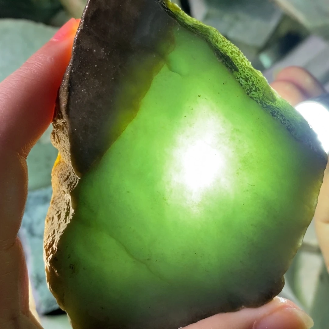 颈饰未镶嵌翡翠天然翡翠