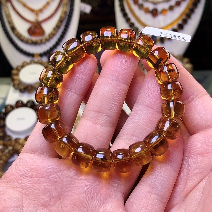 裸石琥珀未镶嵌12+精工老型