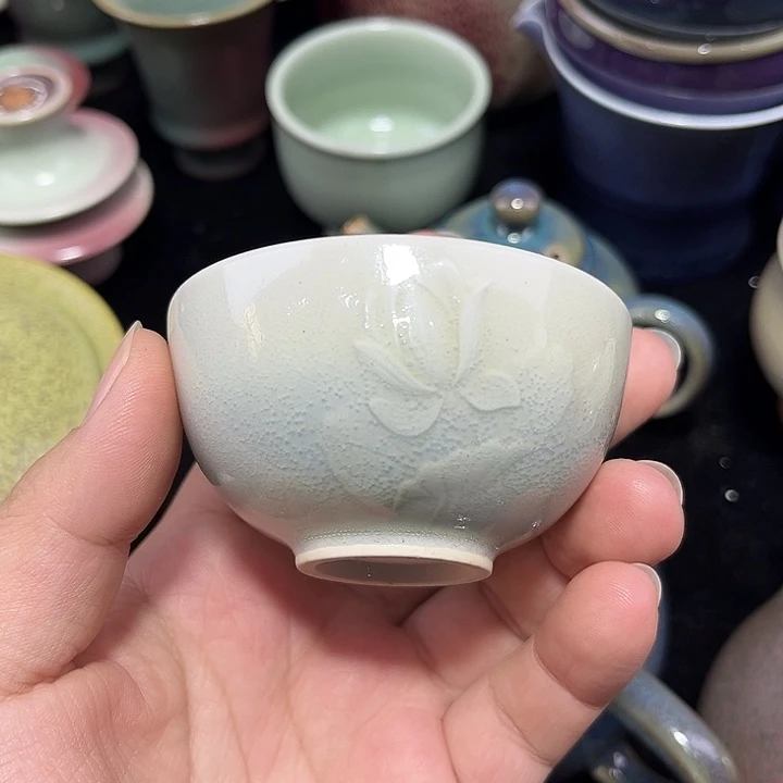 陶摆件钧窑茶器钧窑茶器