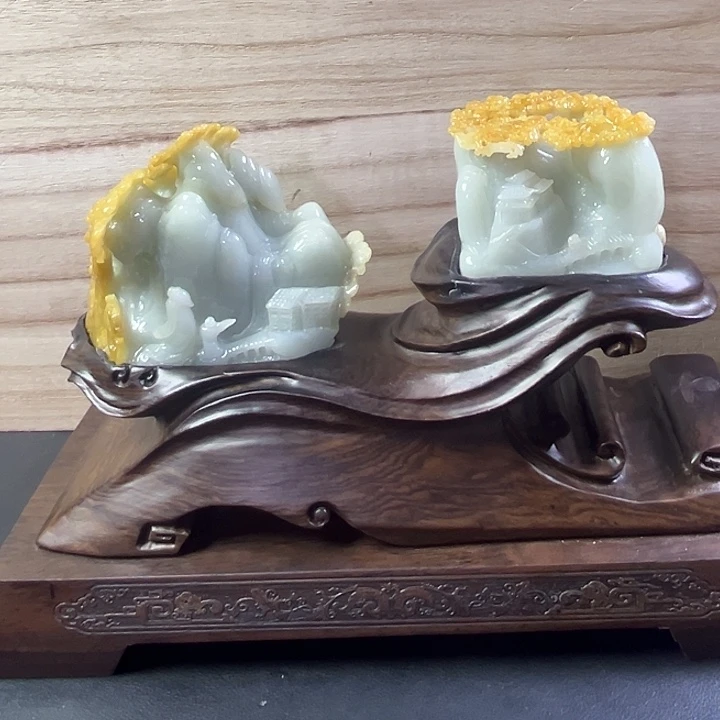 期***天翡翠未镶嵌摆件翡翠