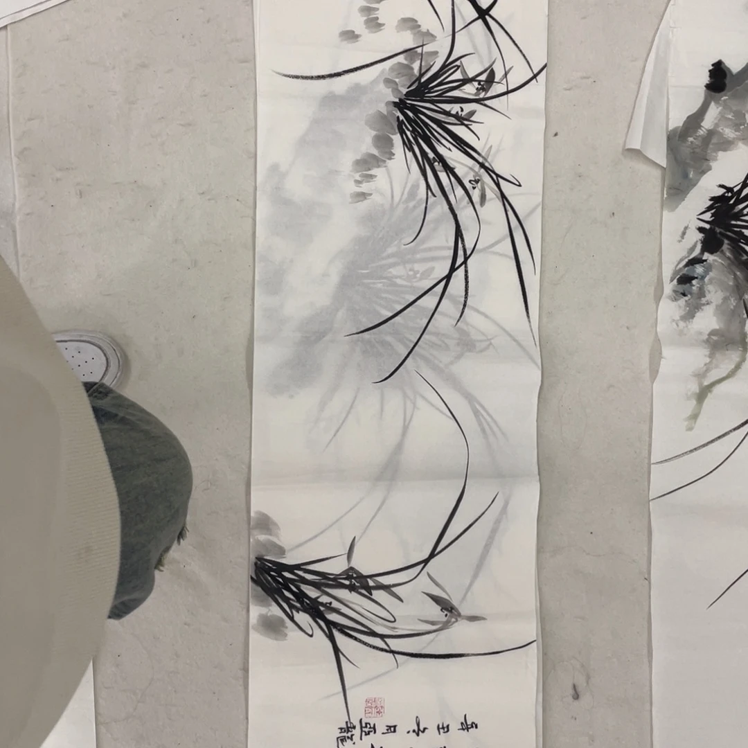 国画福利老师绘画