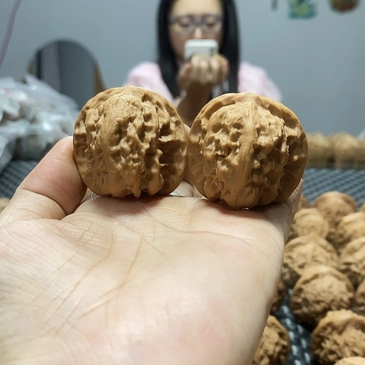 吊坠文玩核桃野狼37