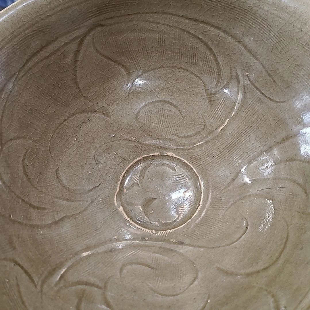 奉****装一件精美越窑大碗全品