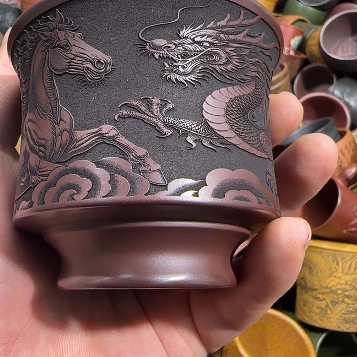 茶杯紫砂全手工制作工艺