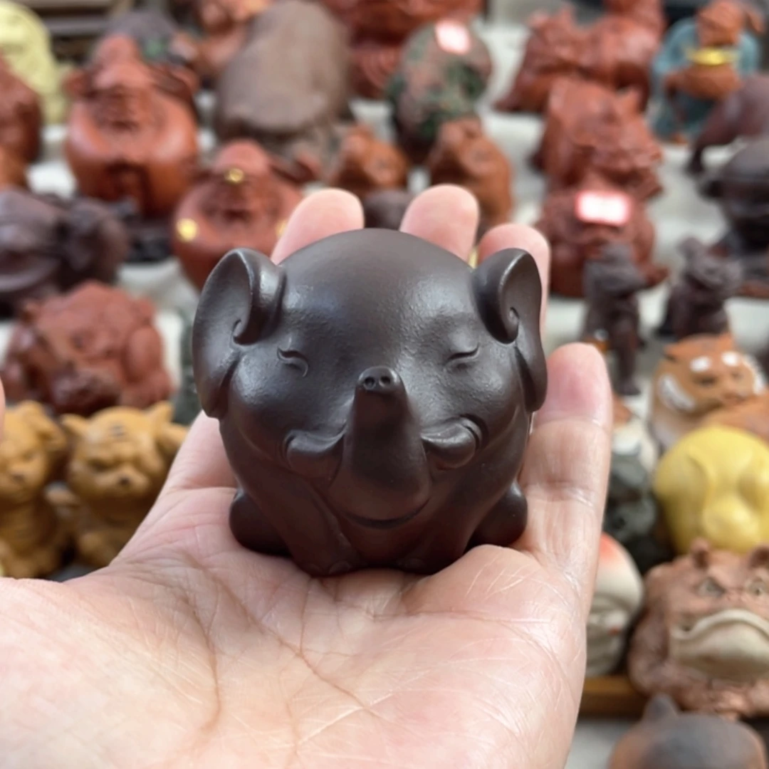 【闪购商品】紫砂茶宠紫砂大象