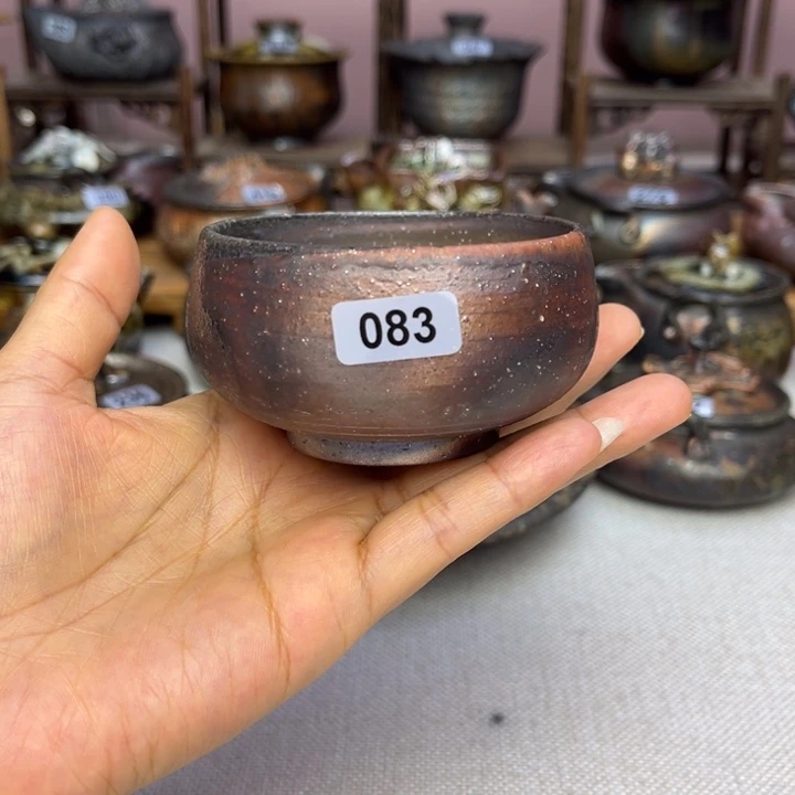 壶裸柴烧陶瓷茶器