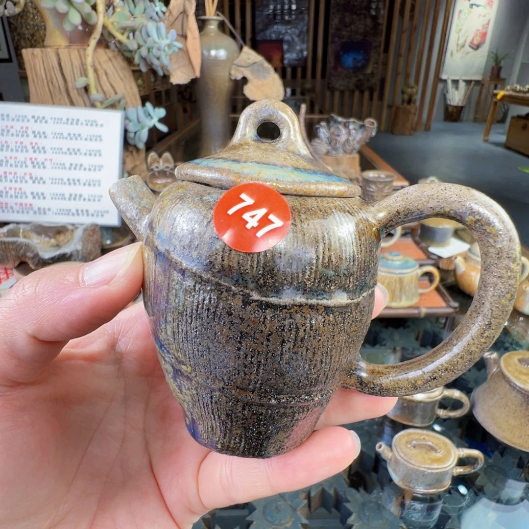 杯-**-747柴烧手捏壶呀呀呀