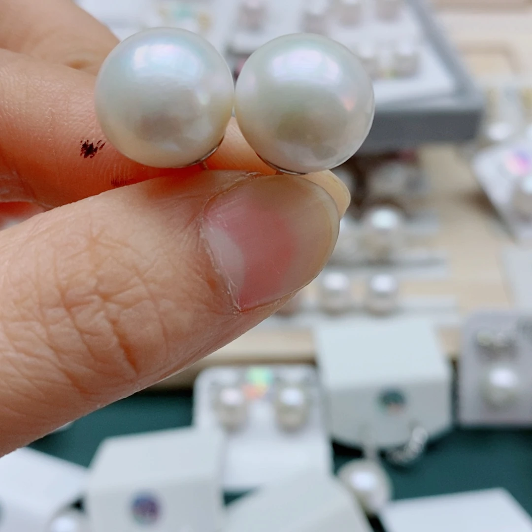 ᐓ***倾淡水珍珠颈饰银S925镶嵌