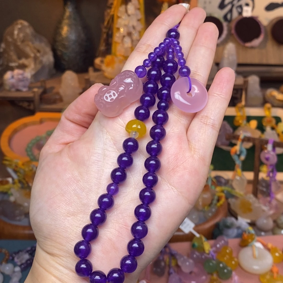 玛瑙/玉髓未镶嵌车挂