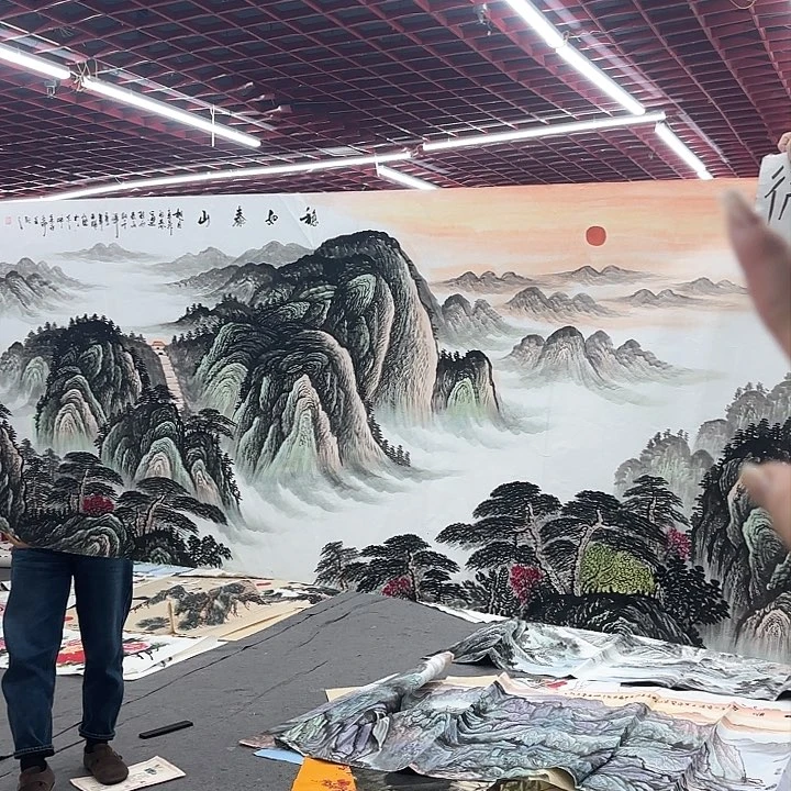 国画无毛和被毛的边缘有